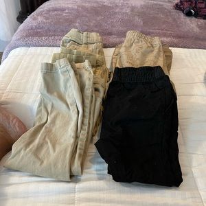 Children place, Target and Walmart uniform pants